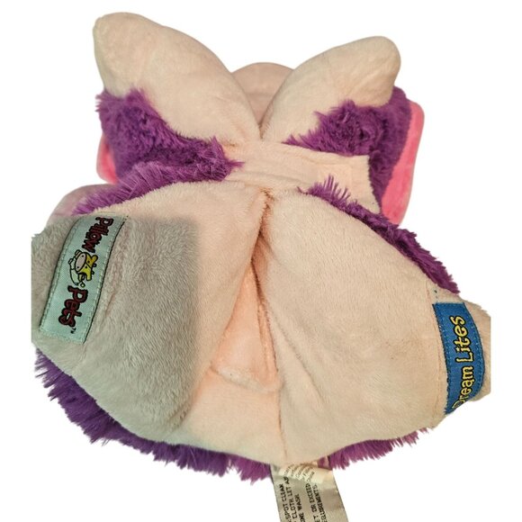 Pillow Pets Dream Lites Fluttery Butterfly Night Light Toy Stuffed 11" WORKING - Picture 5 of 15